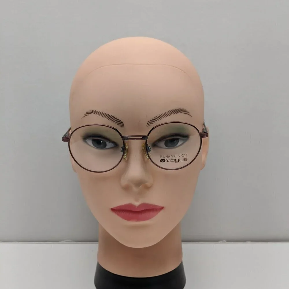 🕶️Made in Italy! Vogue VO3137-389 Round Eyeglasses 49/19-135 / JLE752🕶️